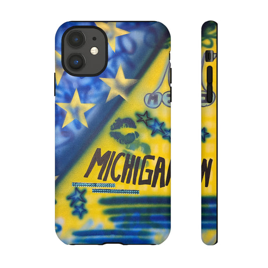"ann arbor, mi" airbrush iPhone case