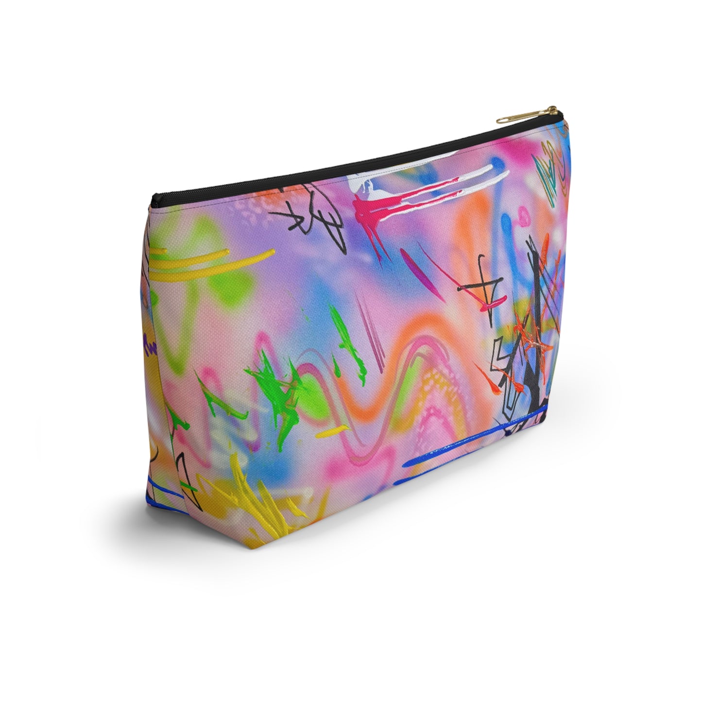 "neon haze" airbrush makeup pouch