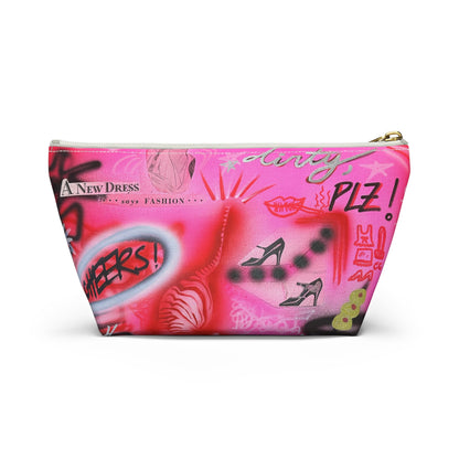 "extra dirty, plz" airbrush makeup pouch