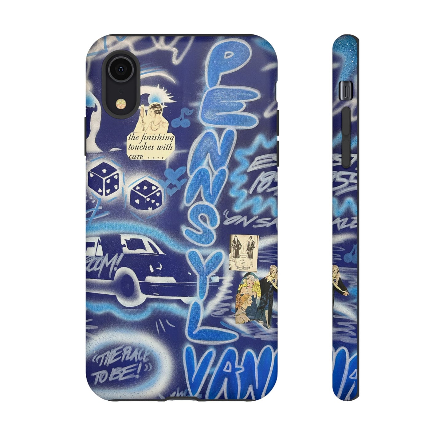 "state college, pa" airbrush iPhone case