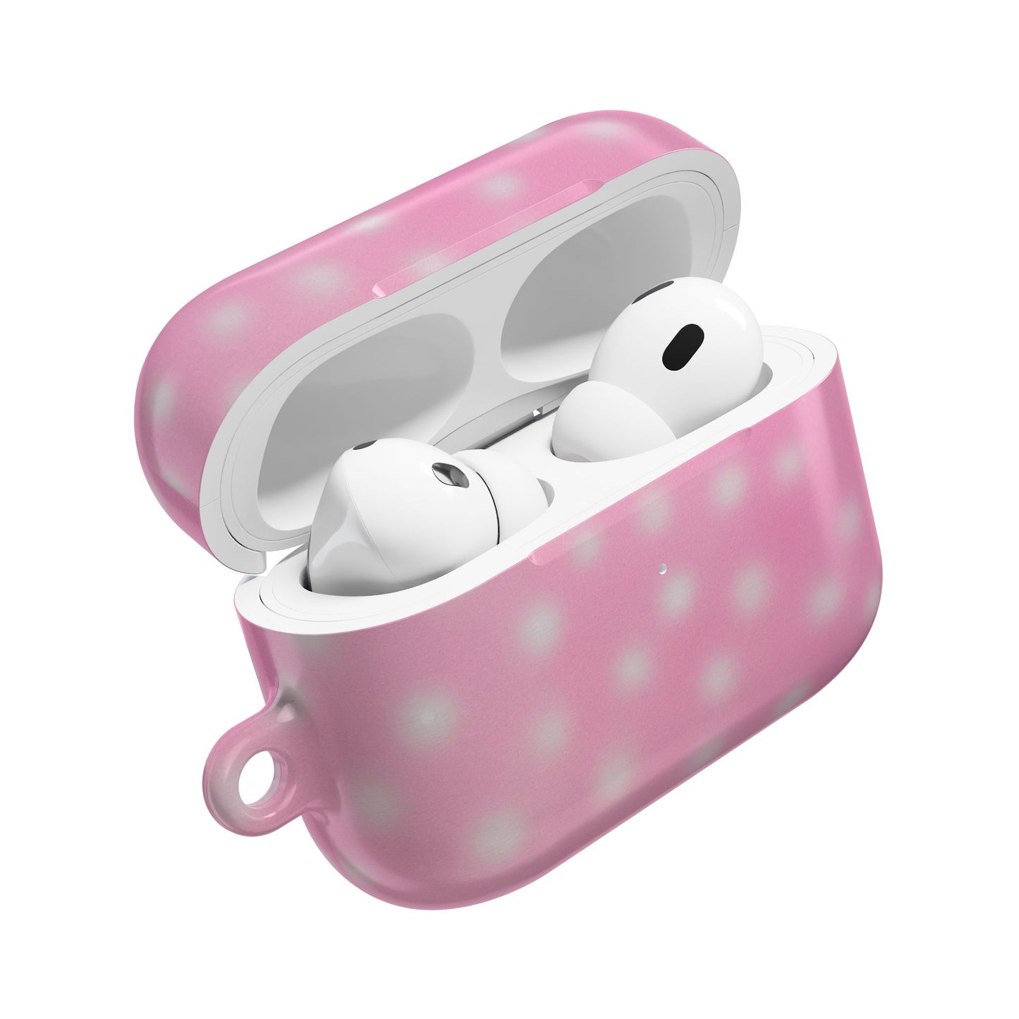 "strawberry swirl polka dot" airbrush airpod cases
