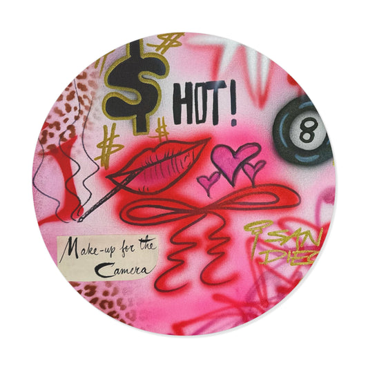 "IT girl" airbrush vinyl sticker