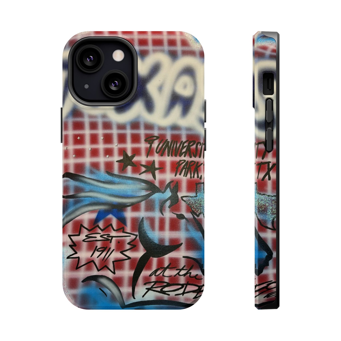 MagSafe "texas" airbrush iPhone case