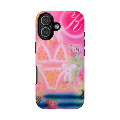 "santa monica strawberry" airbrush iPhone case