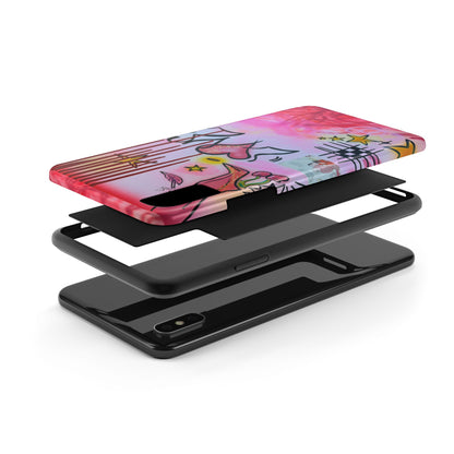 "cherry luvr" airbrush iPhone case