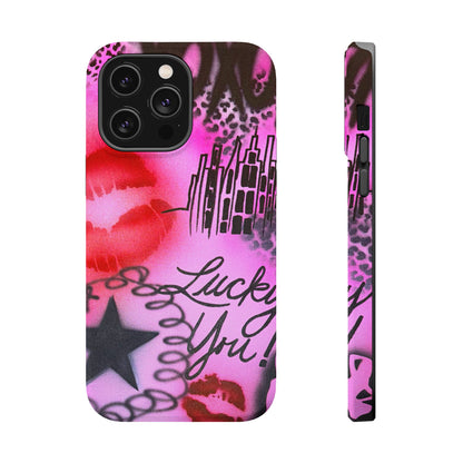 MagSafe "ulterior motive" airbrush iPhone case