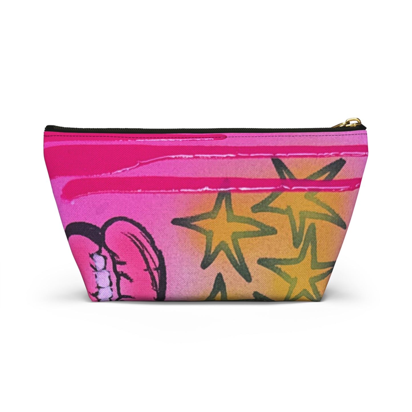 "star drip" airbrush makeup pouch