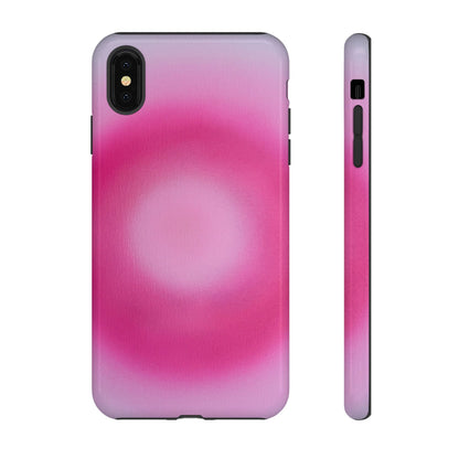 "pinkberry aura" airbrush iPhone case