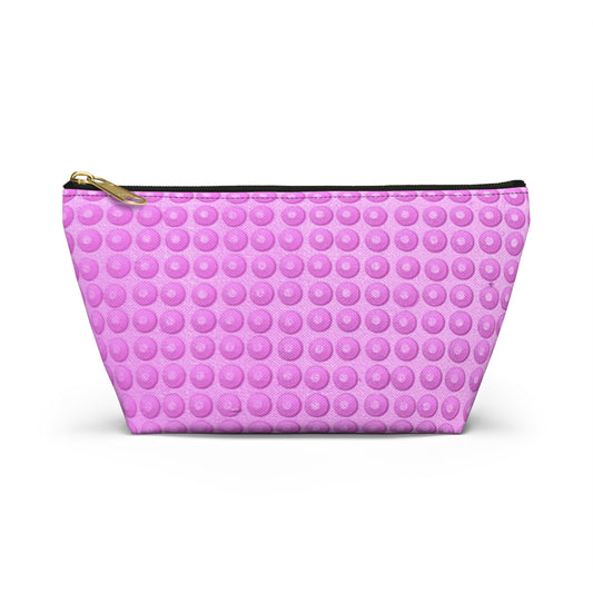 "pink studs" airbrush makeup pouch
