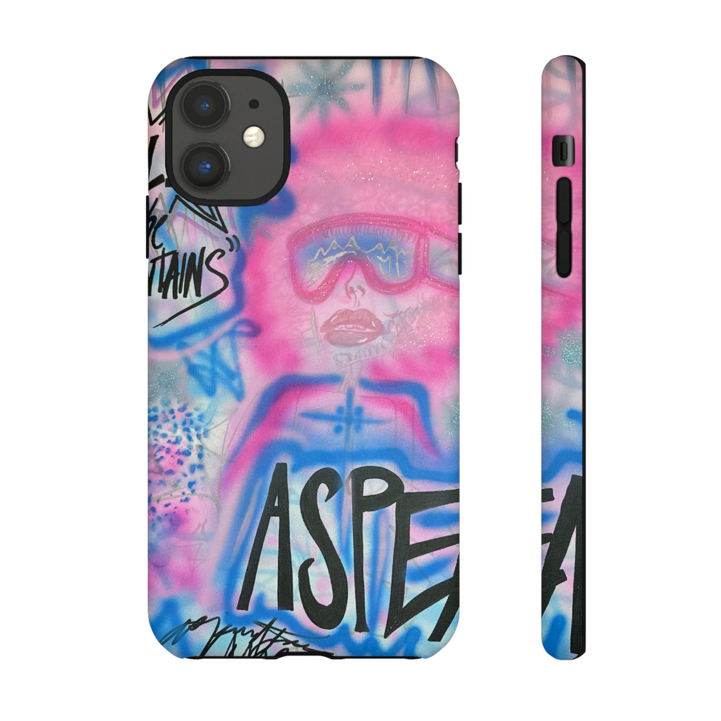 "aspen aspirations" airbrush iPhone case