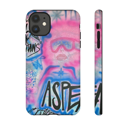 "aspen aspirations" airbrush iPhone case