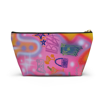"ibiza" airbrush makeup pouch