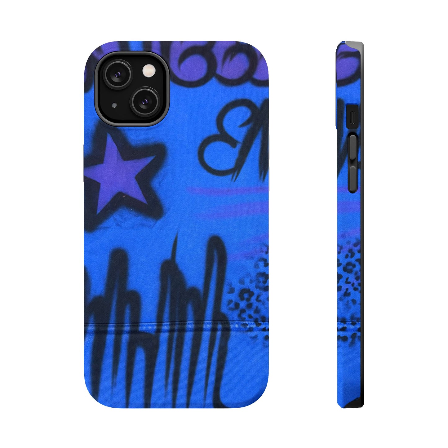 MagSafe "infamous indigo" airbrush iPhone case