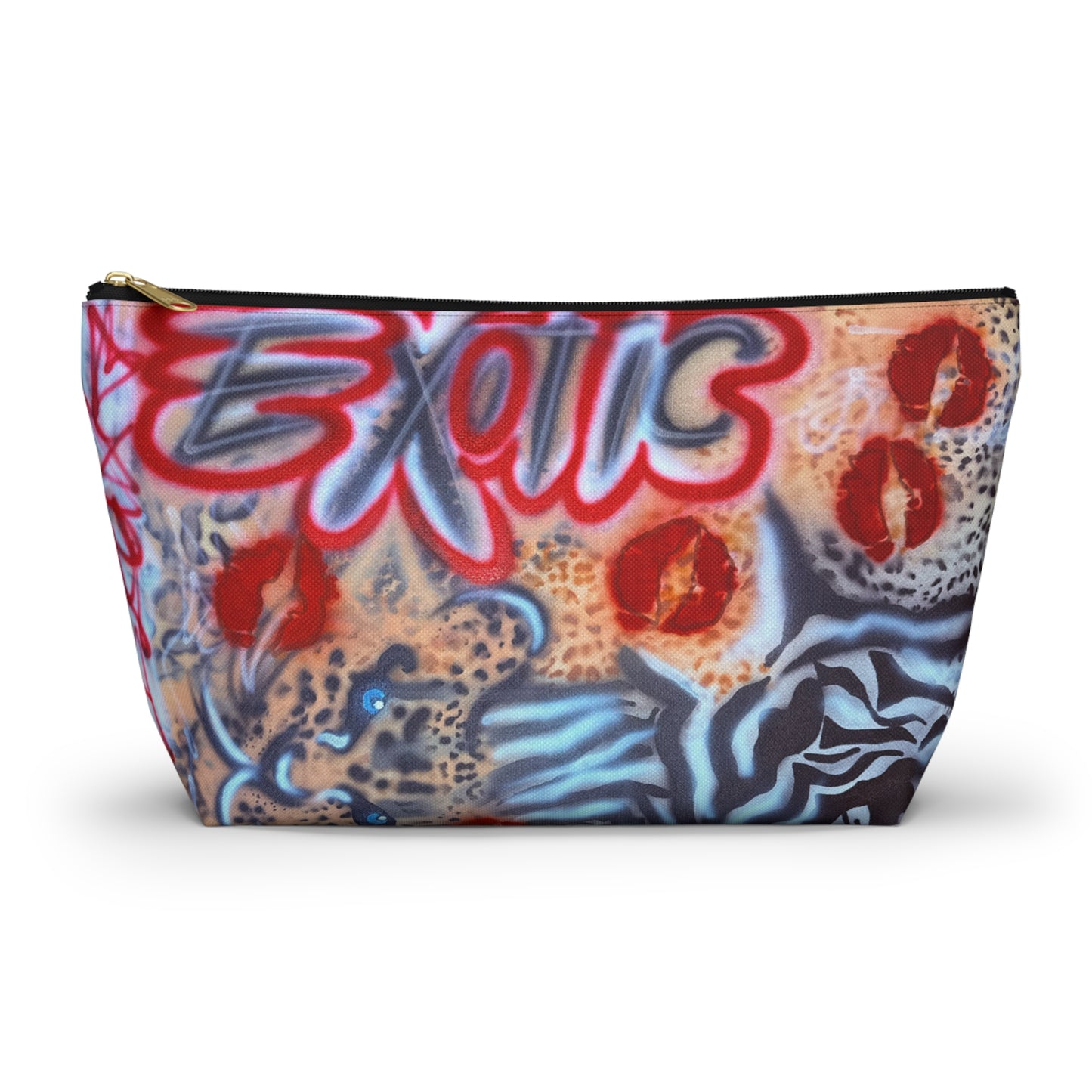 "exotic expectations" airbrush makeup pouch