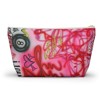 "IT girl" airbrush makeup pouch