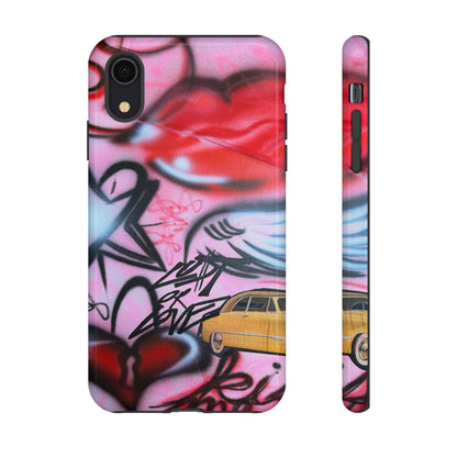 "lust or love" airbrush iPhone case