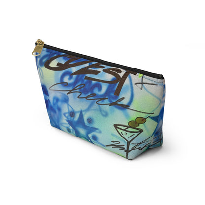 "guest check" airbrush makeup pouch