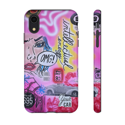 "intellectual energy" airbrush iPhone case