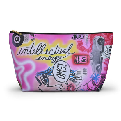 "intellectual energy" airbrush makeup pouch