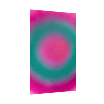 "watermelon swirl aura" airbrush rolled print