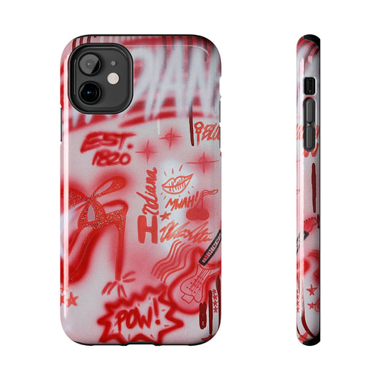 "indiana" airbrush iPhone case