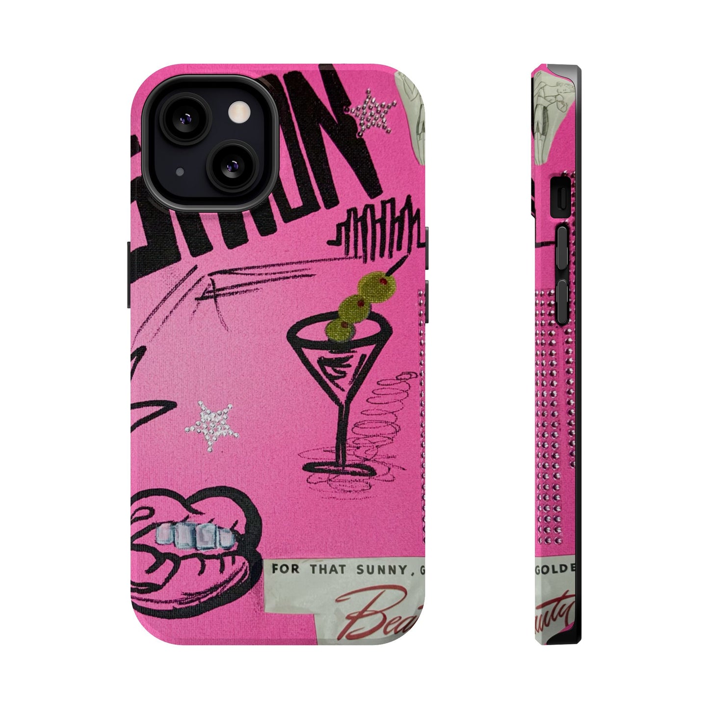 MagSafe "high fashion" airbrush iPhone case