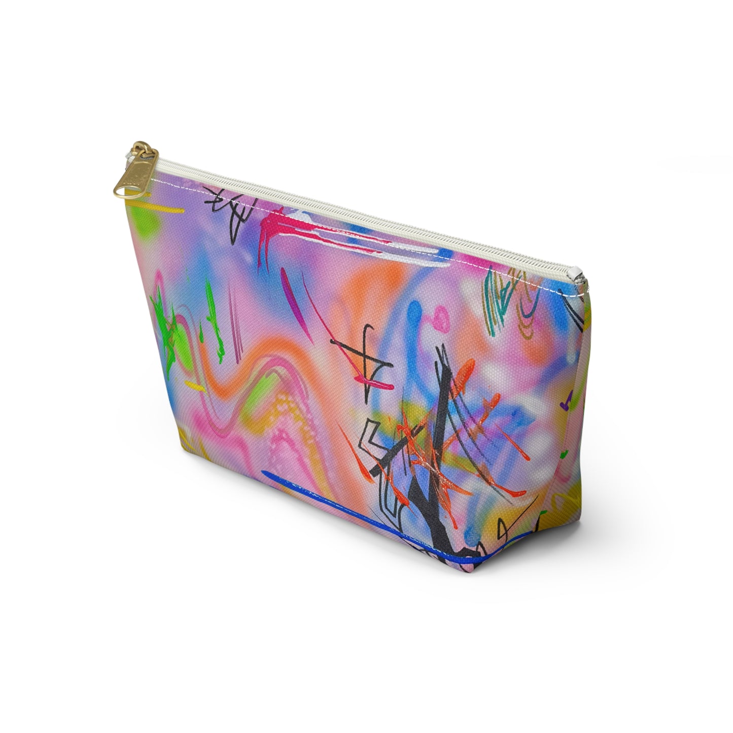 "neon haze" airbrush makeup pouch