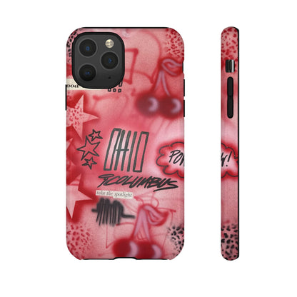 "columbus, ohio" airbrush iPhone case