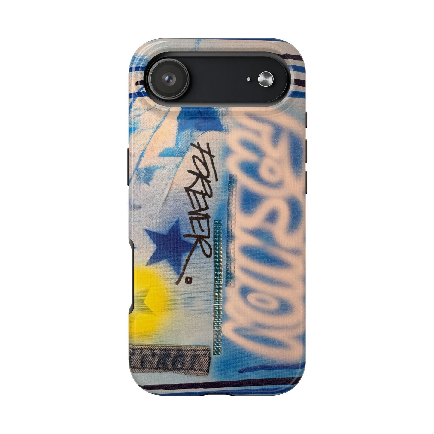 "fashion forever" airbrush iPhone case