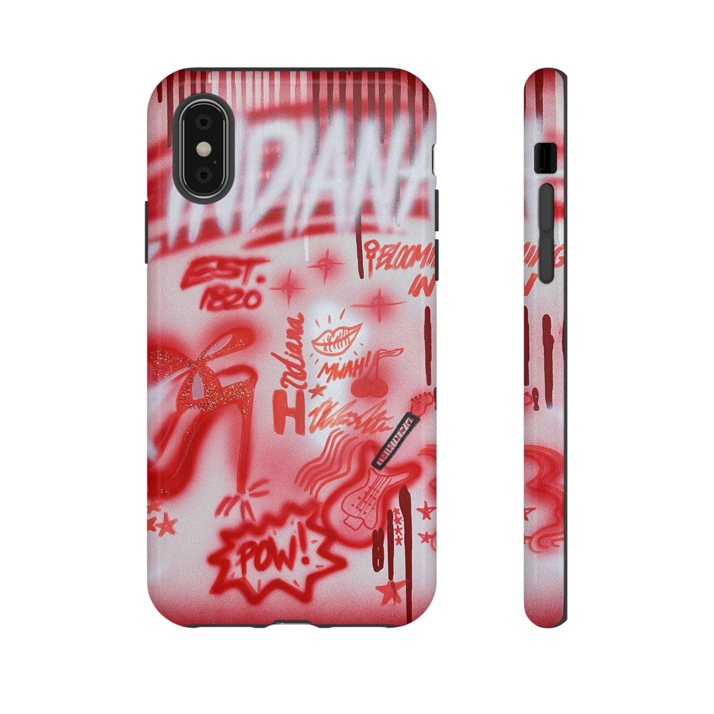 "indiana" airbrush iPhone case