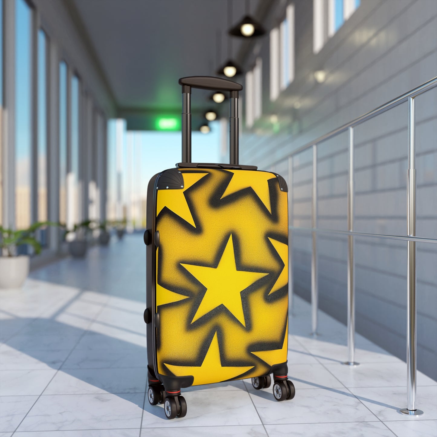 "ur a star" airbrush suitcase