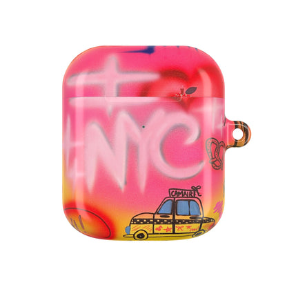 "in the city" airbrush airpod cases