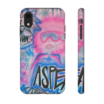 "aspen aspirations" airbrush iPhone case