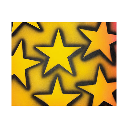 "ur a star" airbrush horizontal print