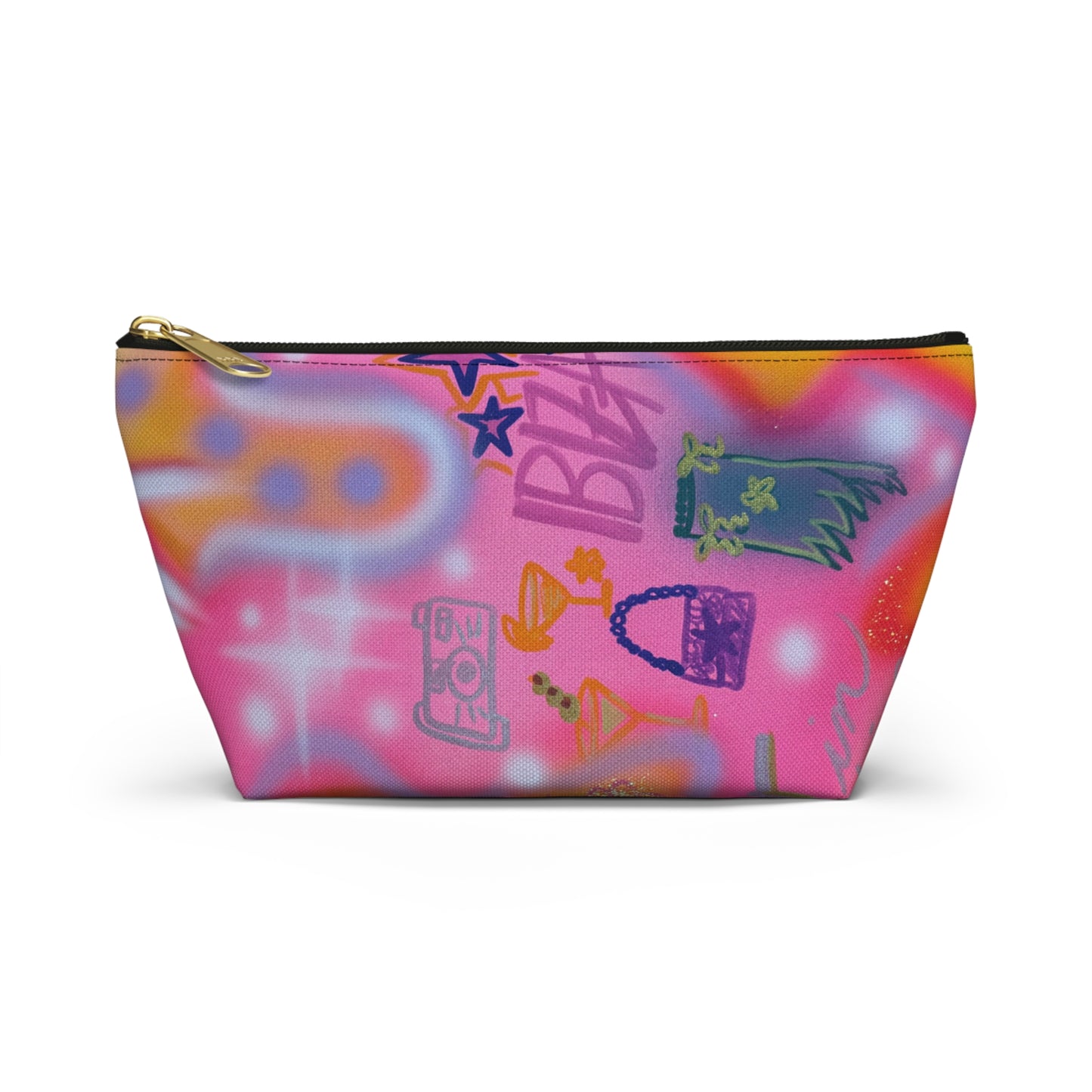 "ibiza" airbrush makeup pouch