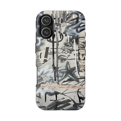 "monochrome mood" airbrush iPhone case