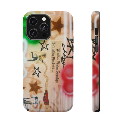 MagSafe "very cherry" airbrush iPhone case