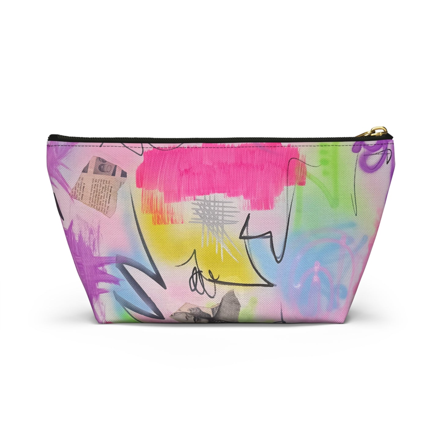 "pastel static" airbrush makeup pouch