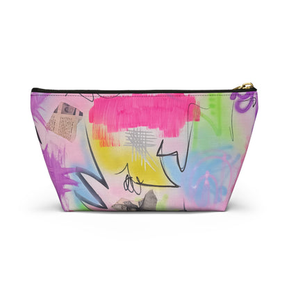 "pastel static" airbrush makeup pouch