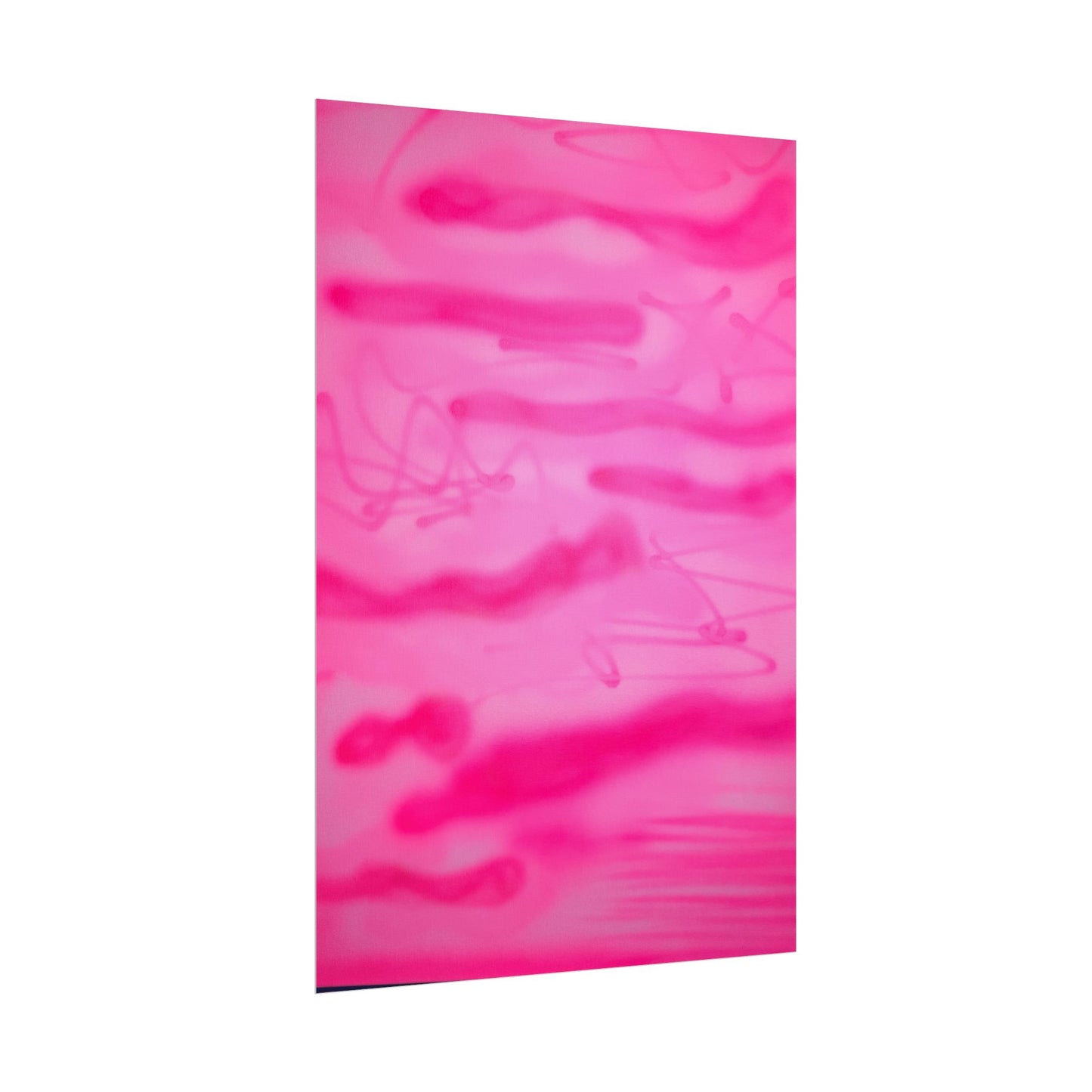 "pink camo" airbrush rolled print
