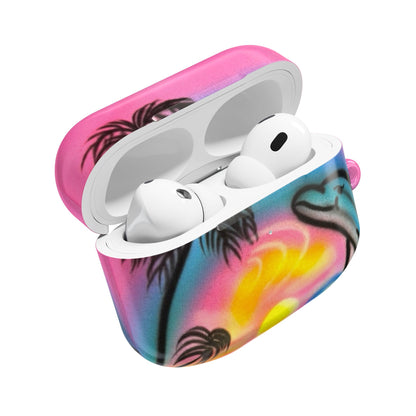 "dolphin love" airbrush airpod cases