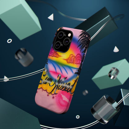 MagSafe "sunkissed" airbrush iPhone case