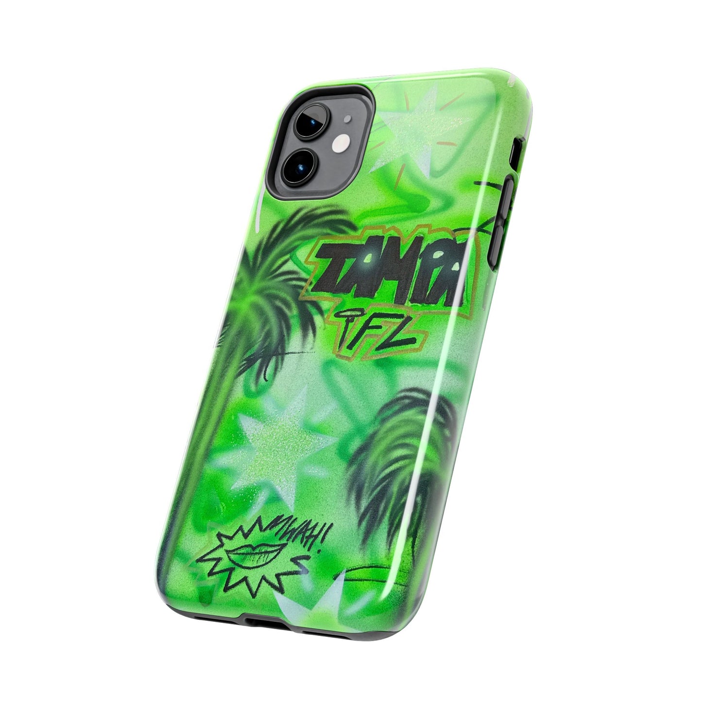 "tampa, fl" airbrush iPhone case