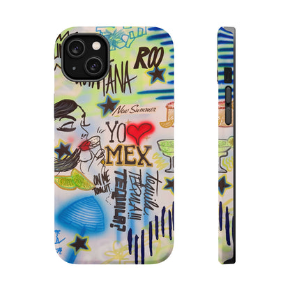 MagSafe "salted lime" airbrush iPhone case