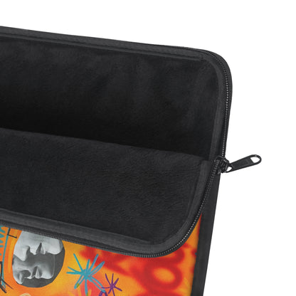 "rich, young, hot" airbrush laptop sleeve