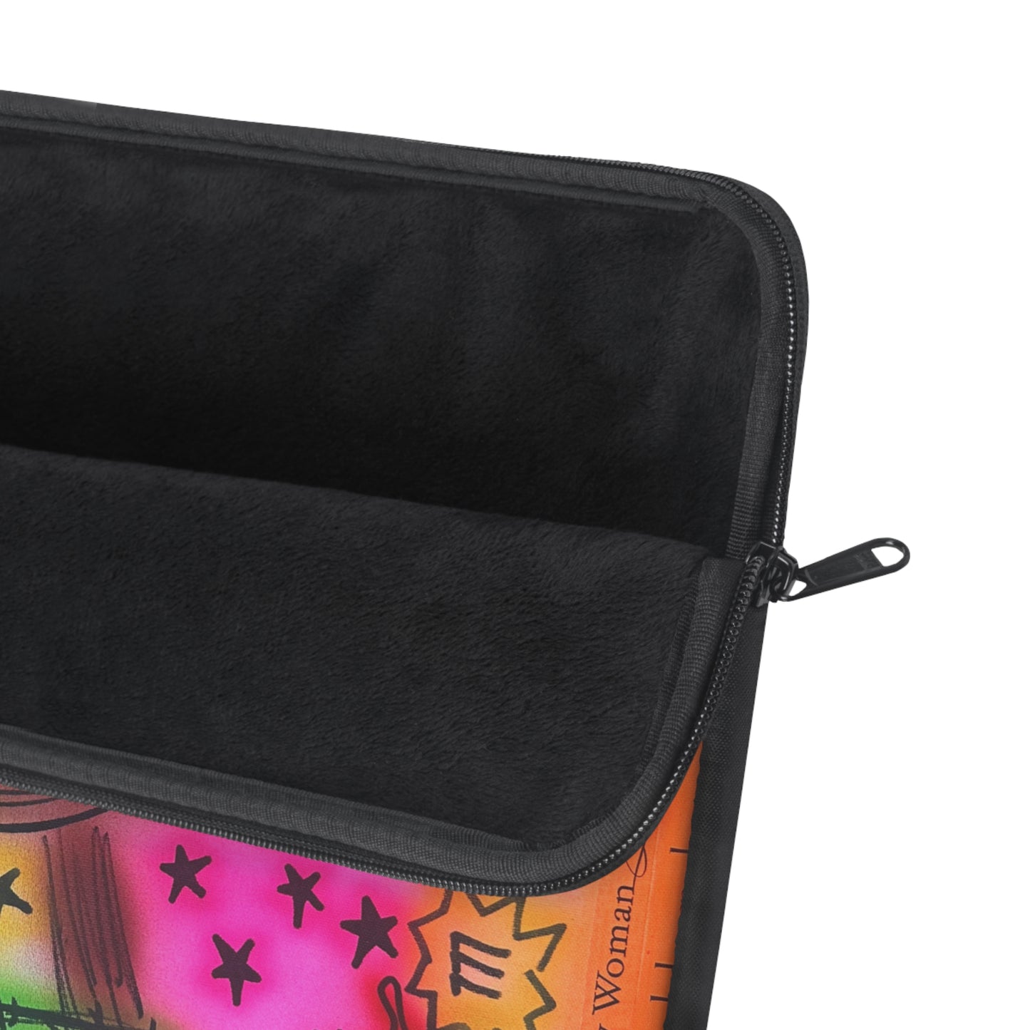 "wild, wild west" airbrush laptop sleeve