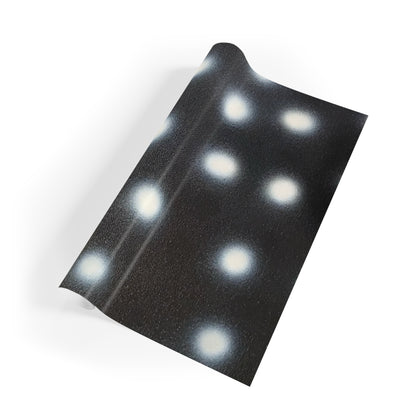 "coconut noir polka dot" airbrush wrapping paper