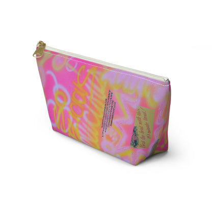 "so delicious" airbrush makeup pouch