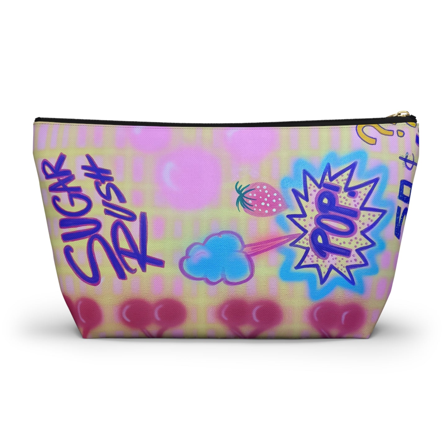 "sugar rush" airbrush makeup pouch