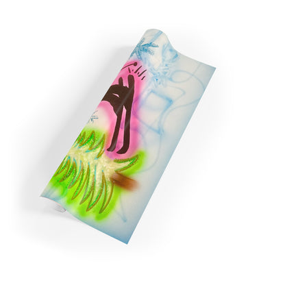 "winter escape" airbrush wrapping paper